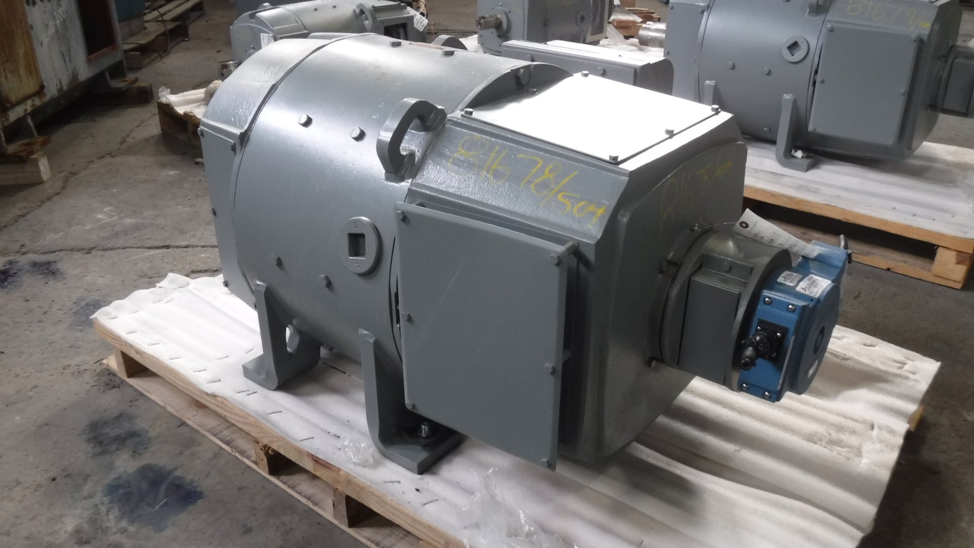 General Electric 75 HP 650/750 RPM 504AT DC Motors 81678